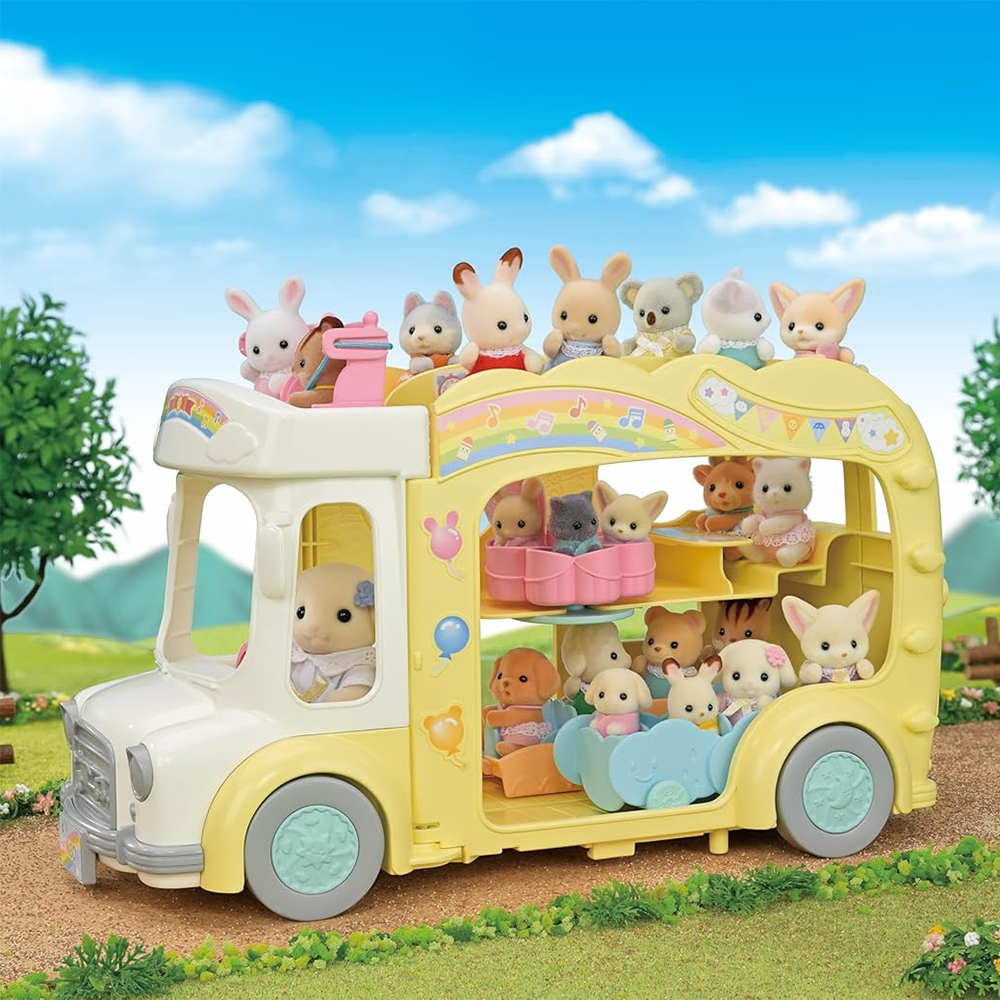 Rainbow Fun Nursery Bus
