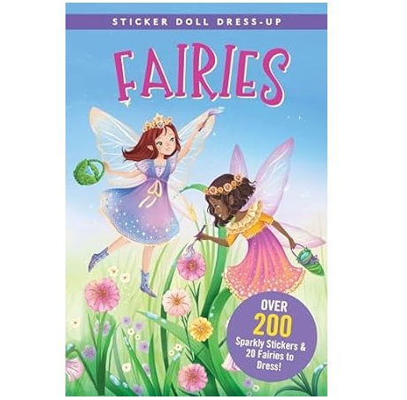 Sticker Doll Dress-up Book - Fairies