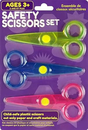 Safety Scissors Set pk3