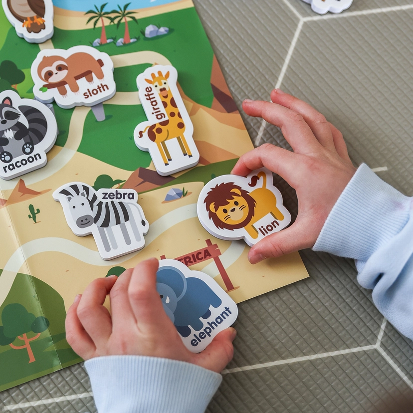 Magnetic Zoo Animals