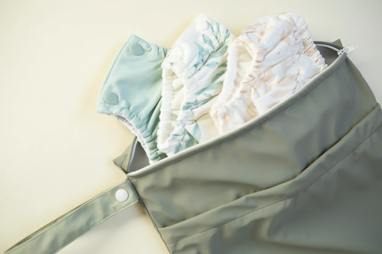 Recycled Wet Bag - Sage