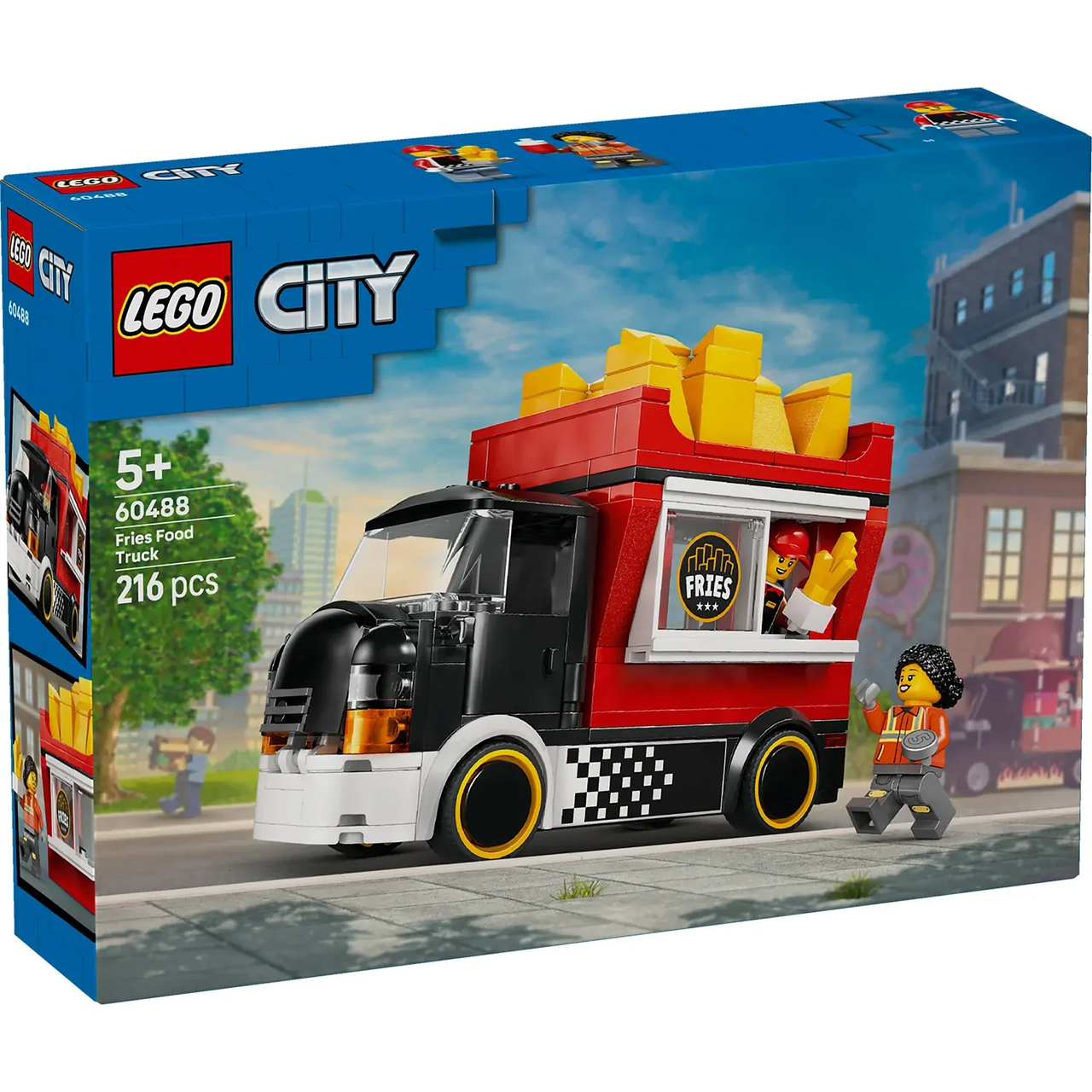 Fries Food Truck Lego 60488