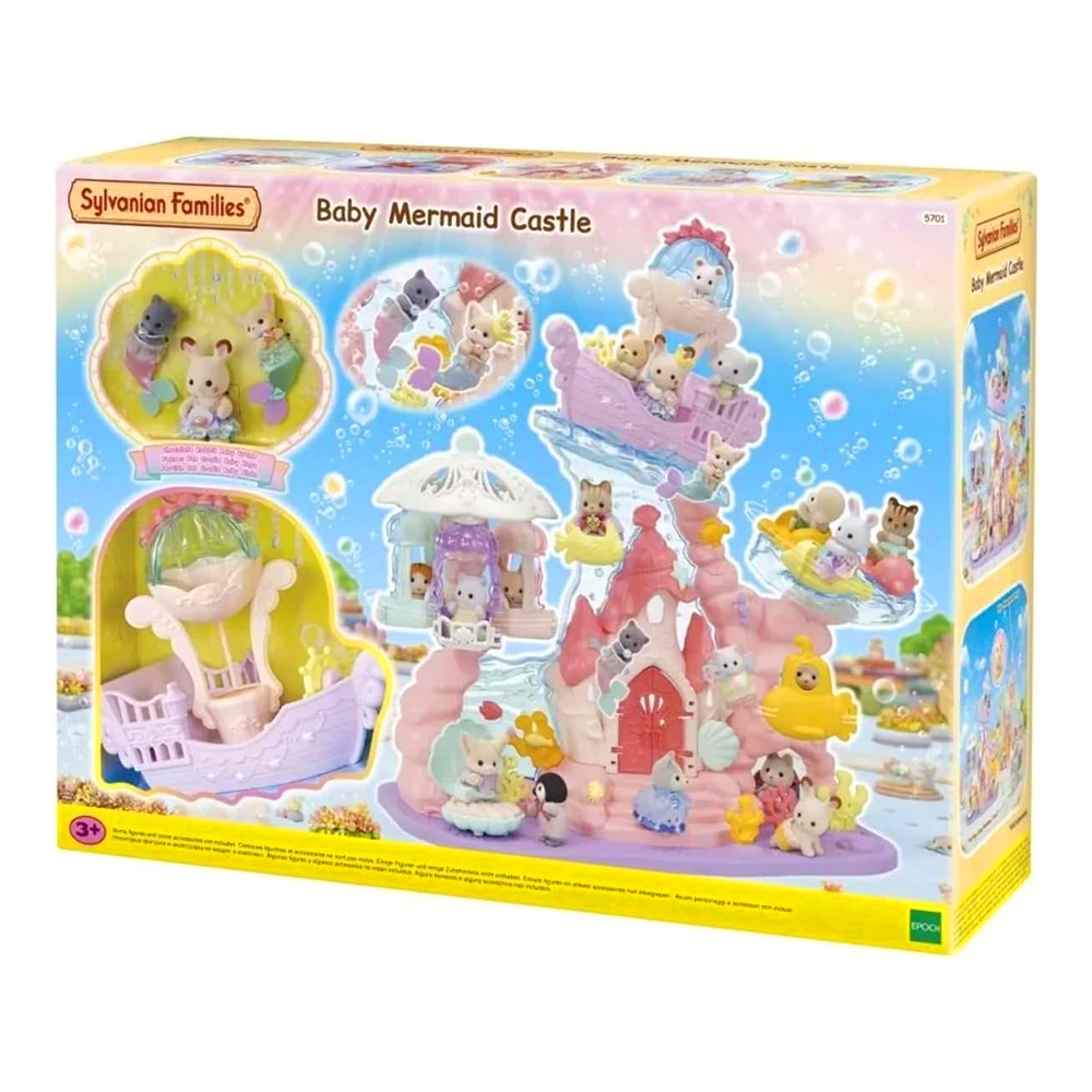 Baby Mermaid Castle