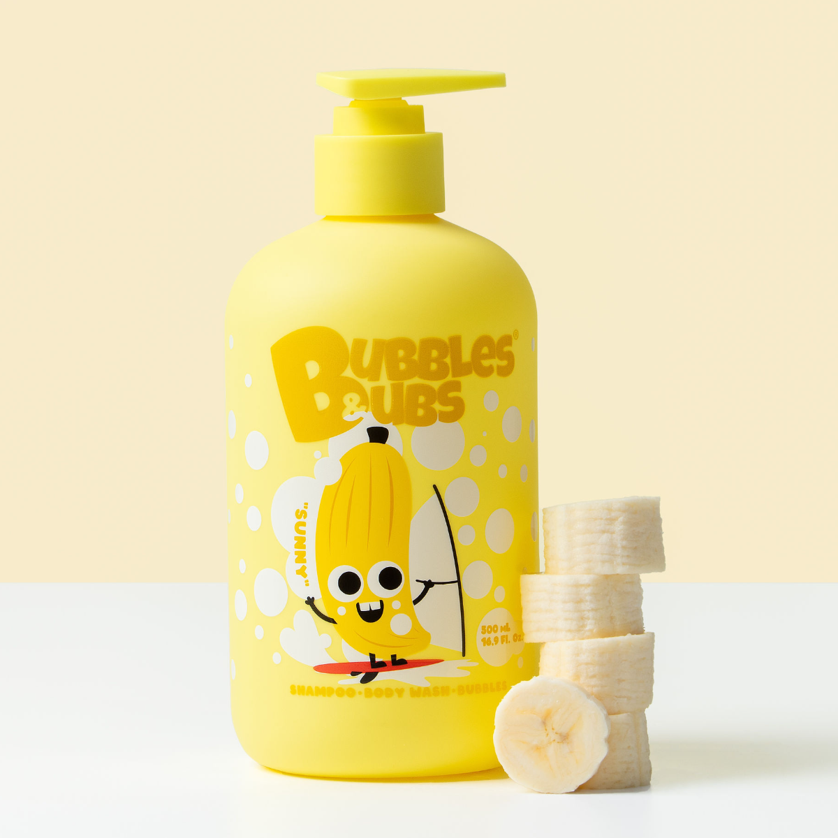 Sunny The Banana - Shampoo & Body Wash 500ml