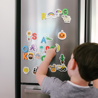 A-Z Magnetic Objects & Letters