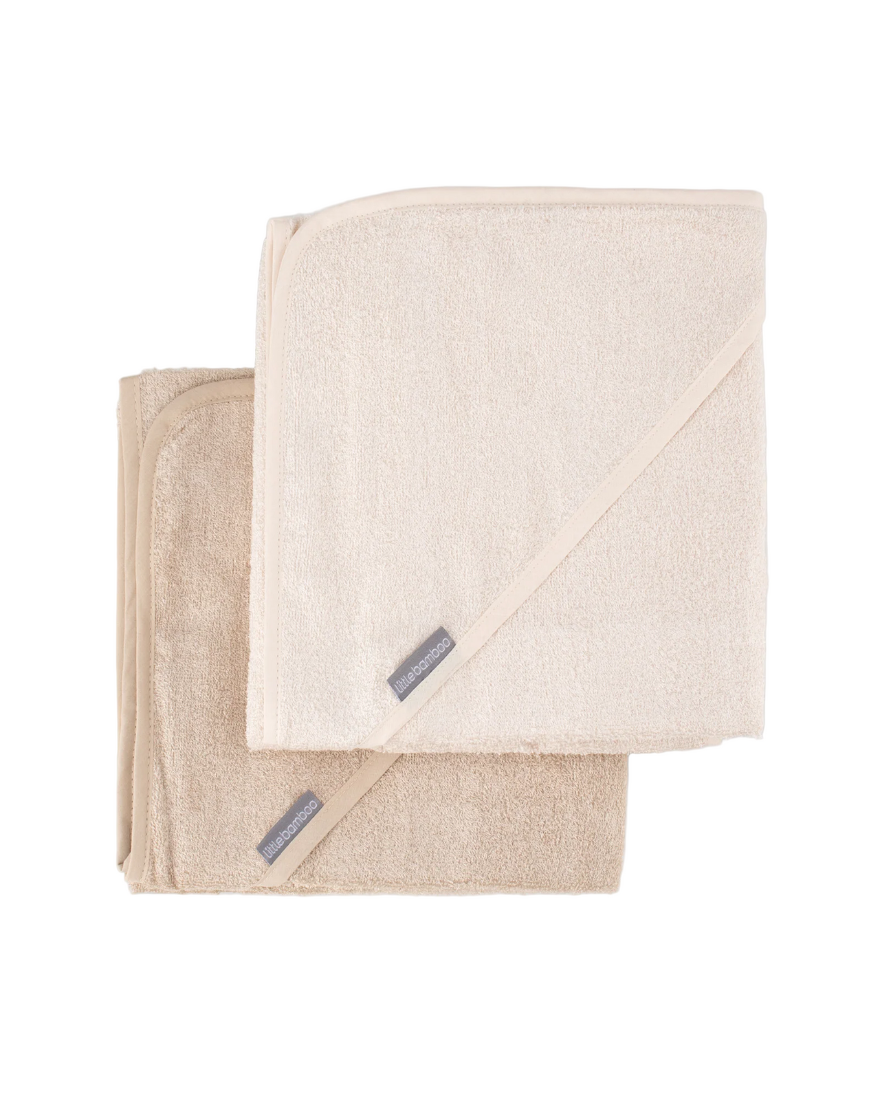 Hooded Towel 2 pack - Iced Coffee