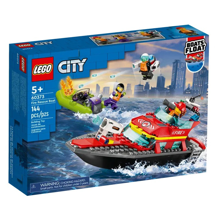 Fire Rescue Boat LEGO 60373