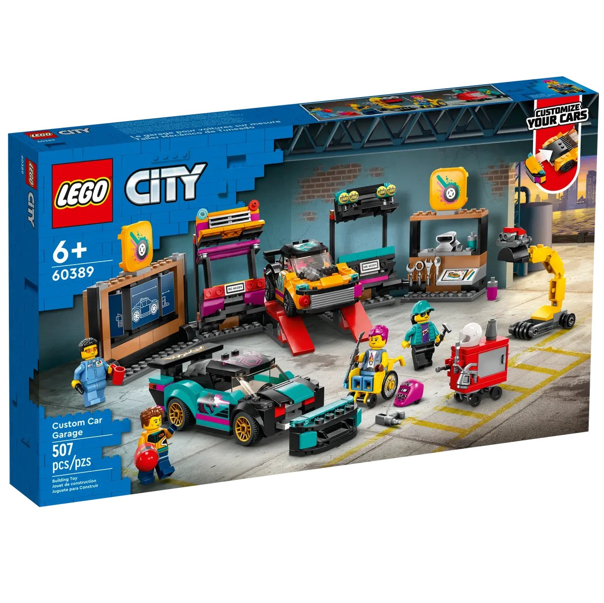 LEGO 60389 Custom Car Garage