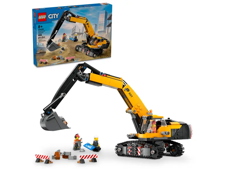Construction Excavator Lego 60420