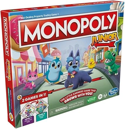 Monopoly Junior - 2 Games In 1