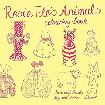 Rosie Flo Animal Colouring In Book