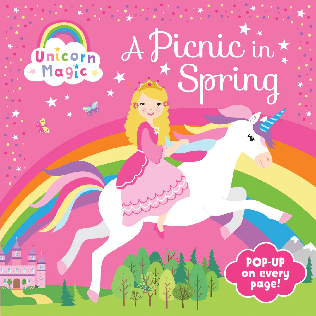 Unicorn Magic Pop-Up Book  - A Picnic in Spring