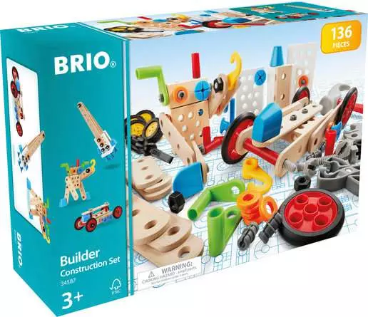 Builder Construction Set 136 Pieces 34587