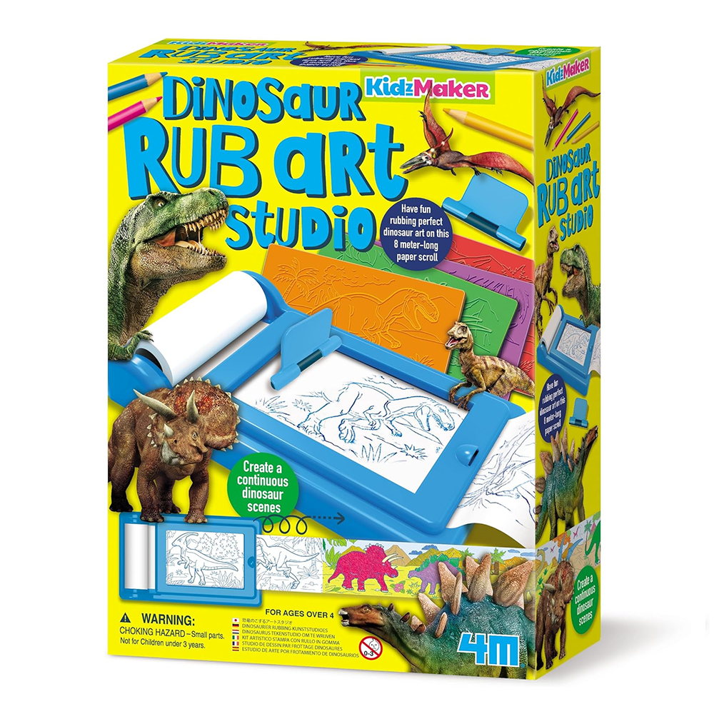 Dinosaur Rub Art Studio