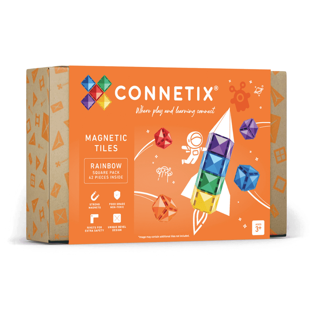 Connetix Rainbow Square Pack (42 pc)