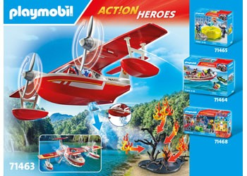 Action Heroes - Firefighting Seaplane 71463