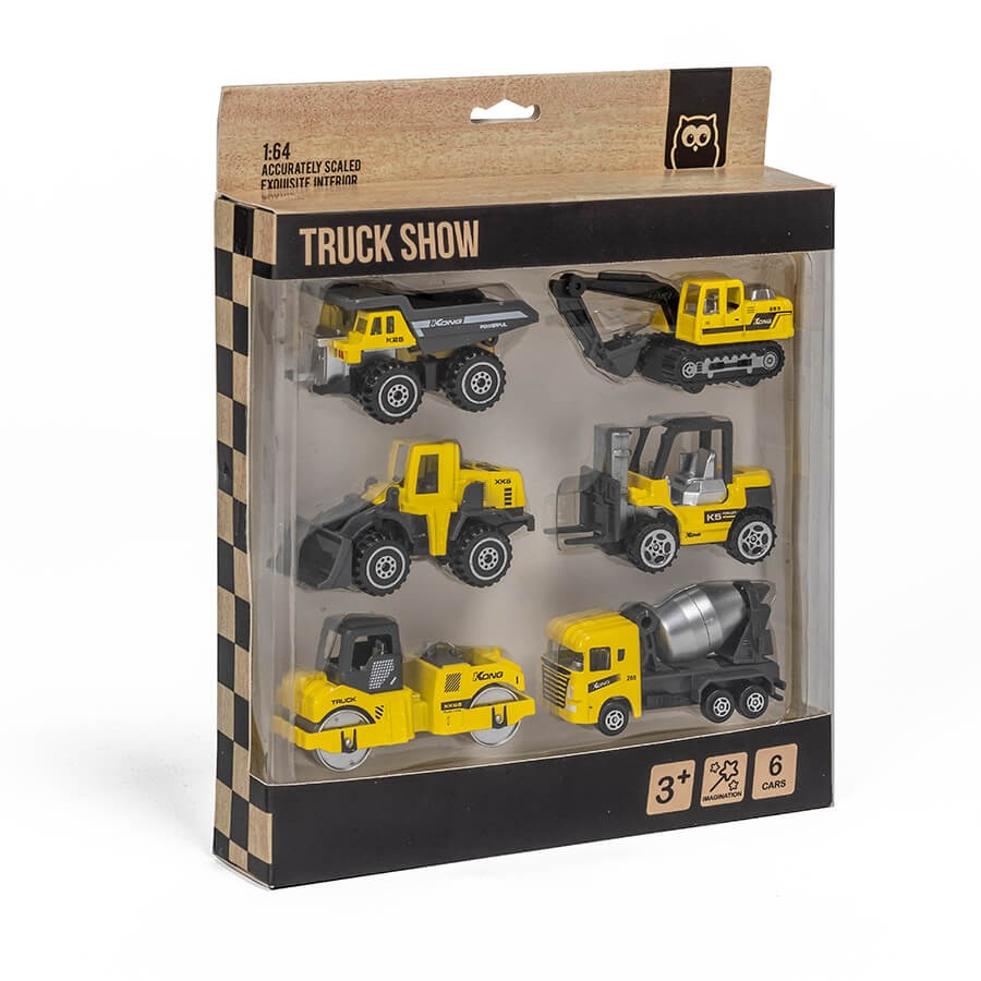 Heavy Engineering Vehicles - 6pcs
