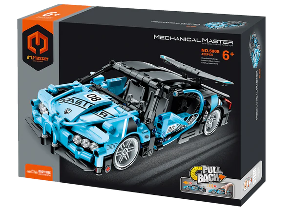 Pull Back Super Car 422pcs