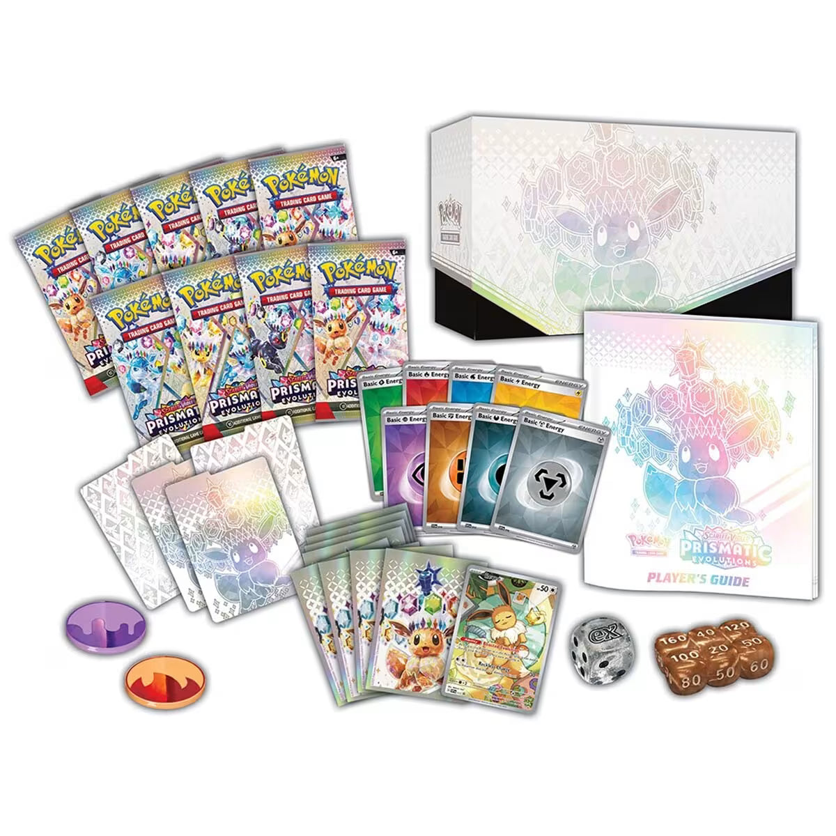 Pokemon TCG -Scarlet and Violet 8.5 Prismatic Evolutions Elite Trainer Box