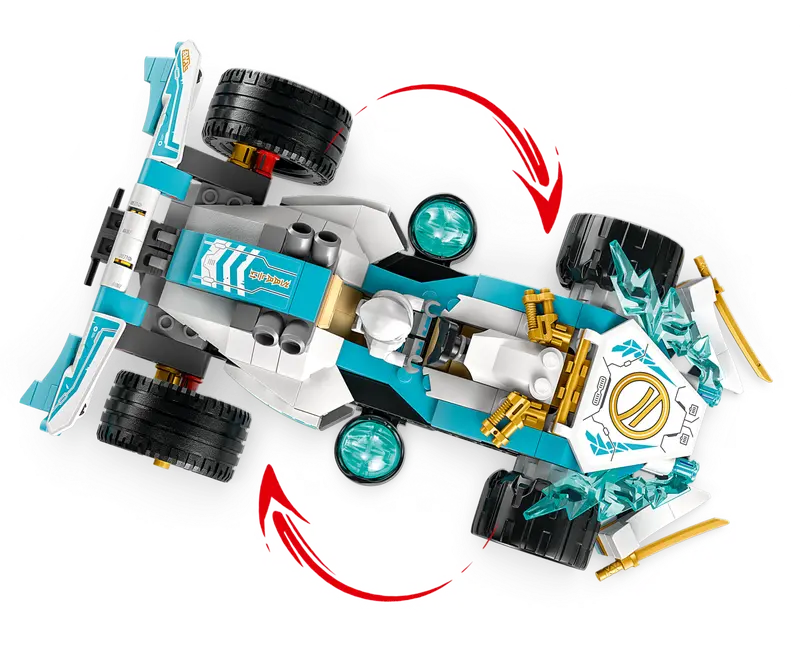 Zane's Dragon Power Spinjitzu Race Car 71791