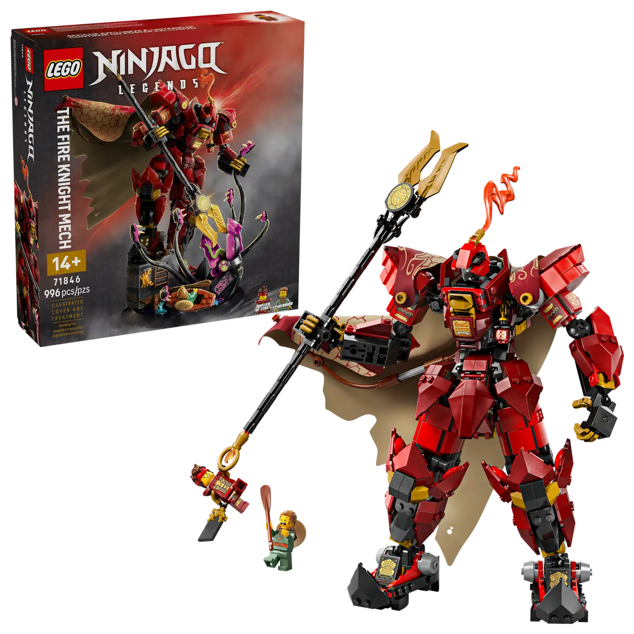 The Fire Knight Mech Lego 71846