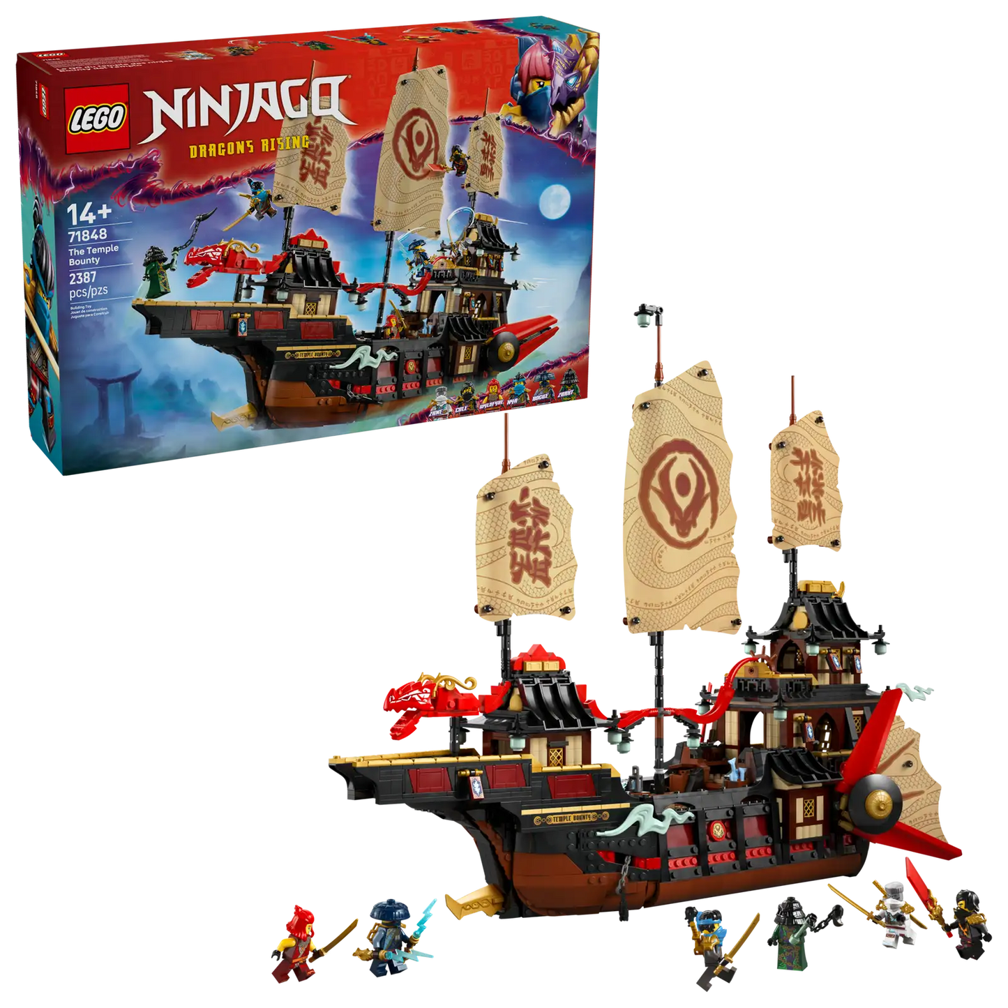 The Temple Bounty Lego 71848