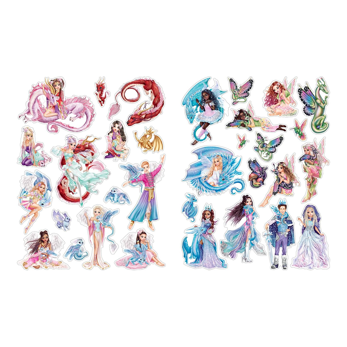 TOPModel Stickerworld - Dragon Love