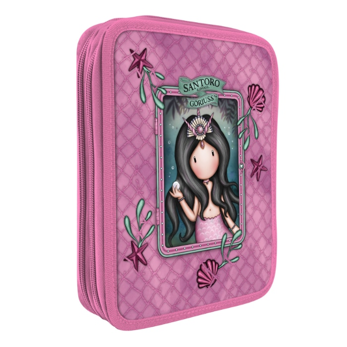 Gorjuss Making Waves Double Filled Pencil Case