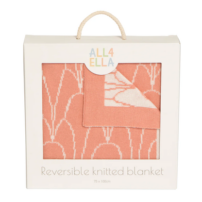 Reversible Blanket - Antique Blush