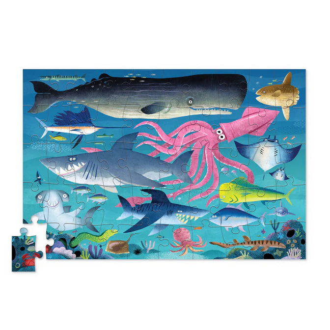 50 pc Tin Puzzle - Shark Reef