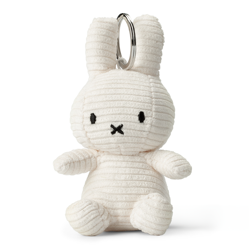 Miffy Keychain Corduroy Offwhite