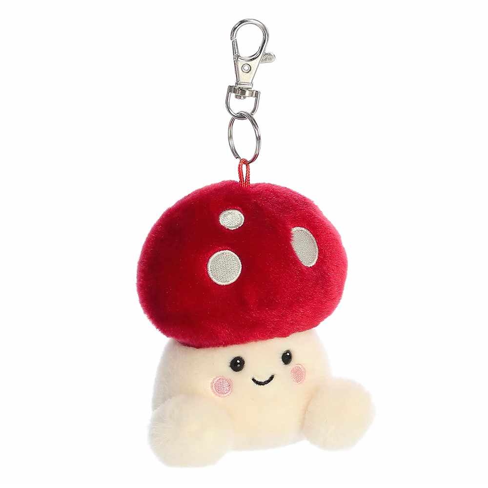 Amanita Mushroom Clip-On
