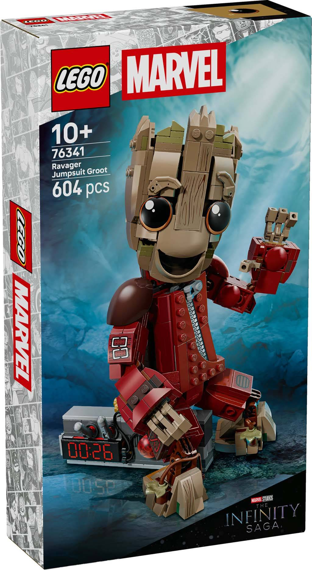 Ravager Jumpsuit Groot Lego 76341
