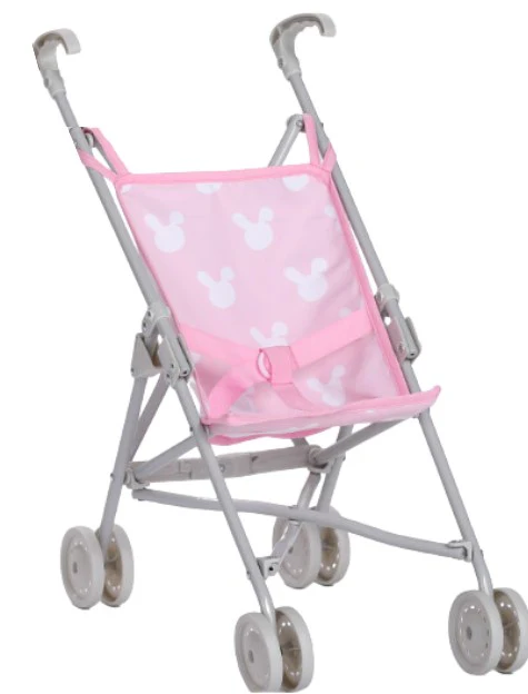 Cool Grey And Pink Umbrella Stroller