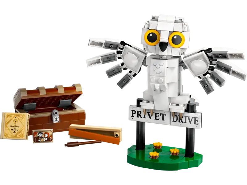 Hedwig at 4 Privet Drive Lego 76425