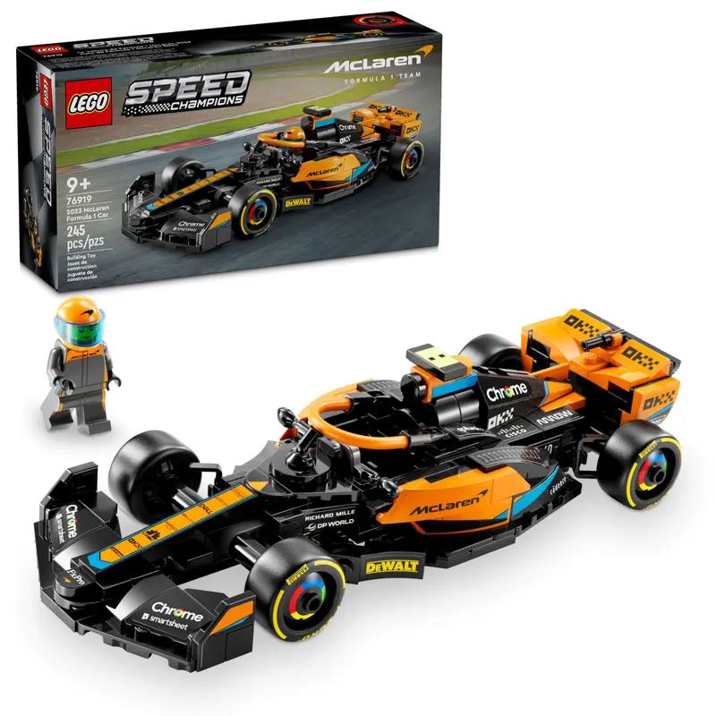 2023 Mclaren Formula 1 Car Lego 76919