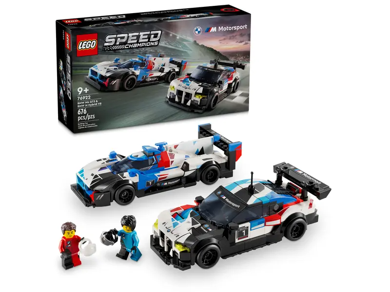 LEGO Speed Champions - BMW M4 GT3 & BMW M Hybrid V8 76922