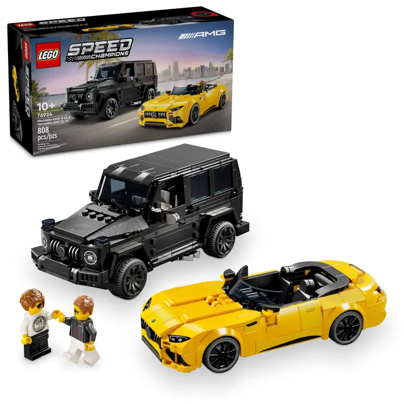 Speed Champions: Mercedes-AMG G 63 & Mercedes-AMG SL 63 - 76924