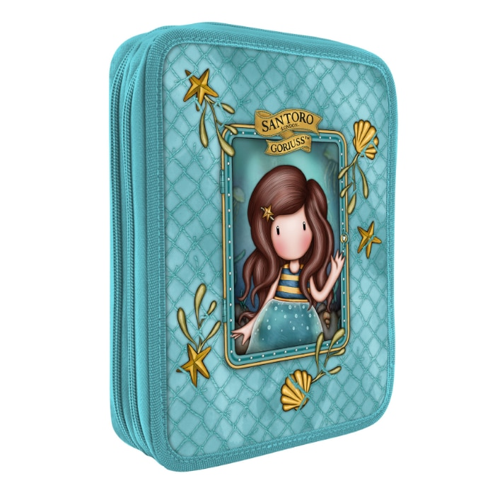 Gorjuss Making Waves Double Filled Pencil Case