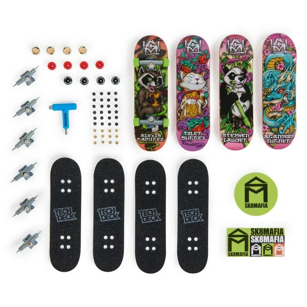 Tech Deck SK8MAFIA 4 Pack