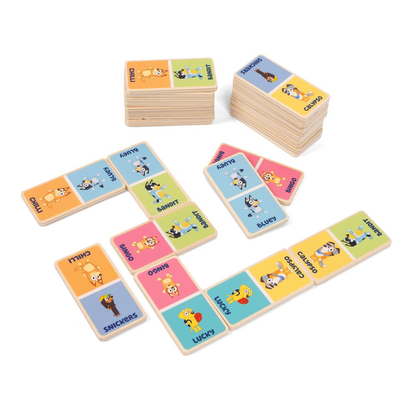Bluey Wooden Dominoes