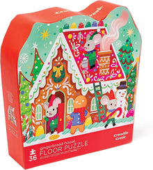 Classic Floor Puzzle 36pc - Gingerbread House