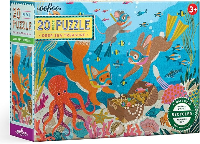 20 Piece Puzzle- Deep Sea Treasures