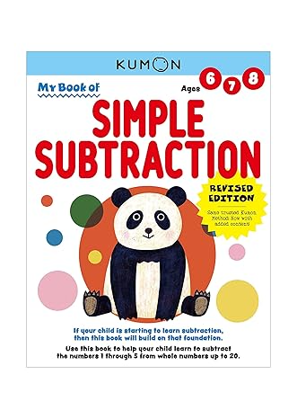 Simple Subtraction Revised Edition Ages 6 7 & 8