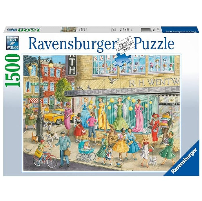 1500 pc Puzzle - Sidewalk Fashion