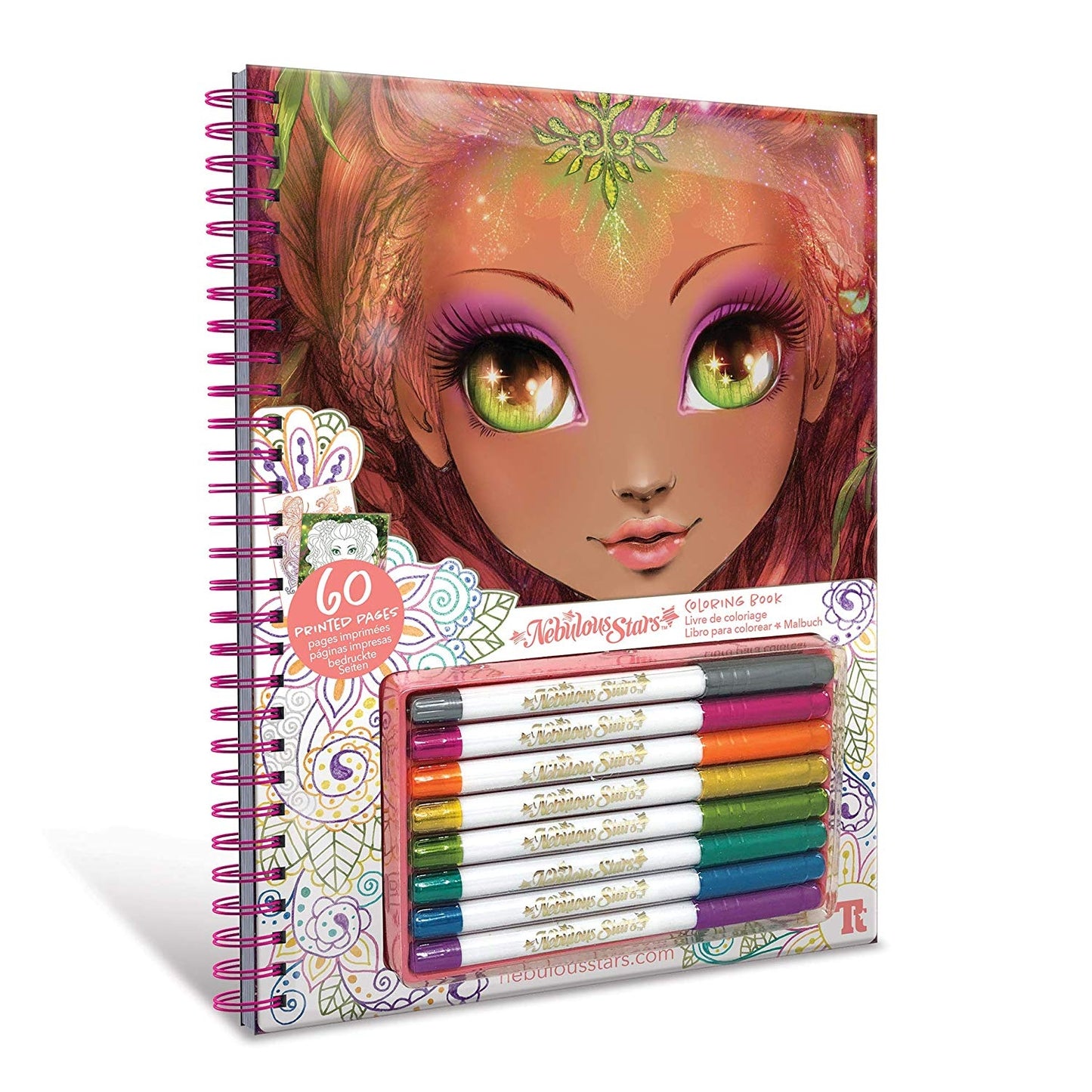 Nebulous Stars Coloring Book