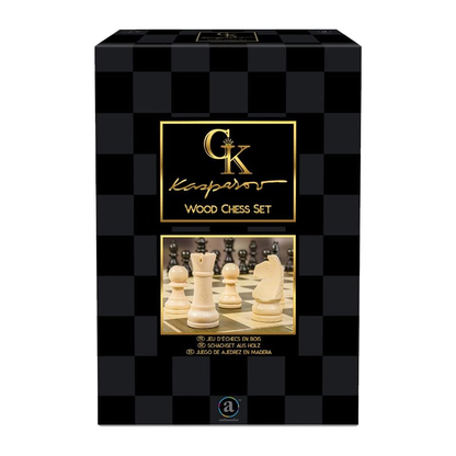 Kasparov Wooden Chess Set