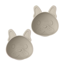 Luxe Silicone Suction Bowl 2pk - assorted