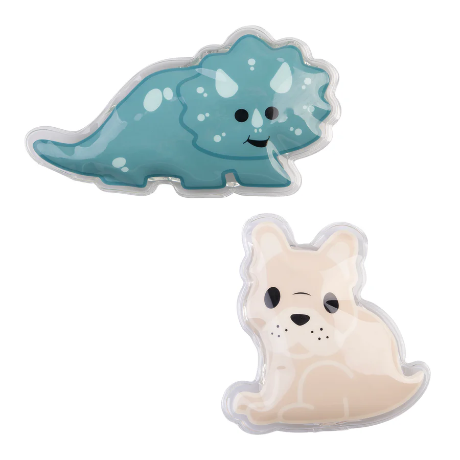 Icepacks - Dinosaur & Bulldog