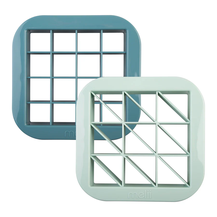 Bite Size Sandwich Cutters - Blue/Mint